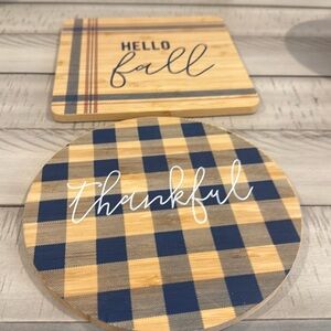 Fall Trivet set